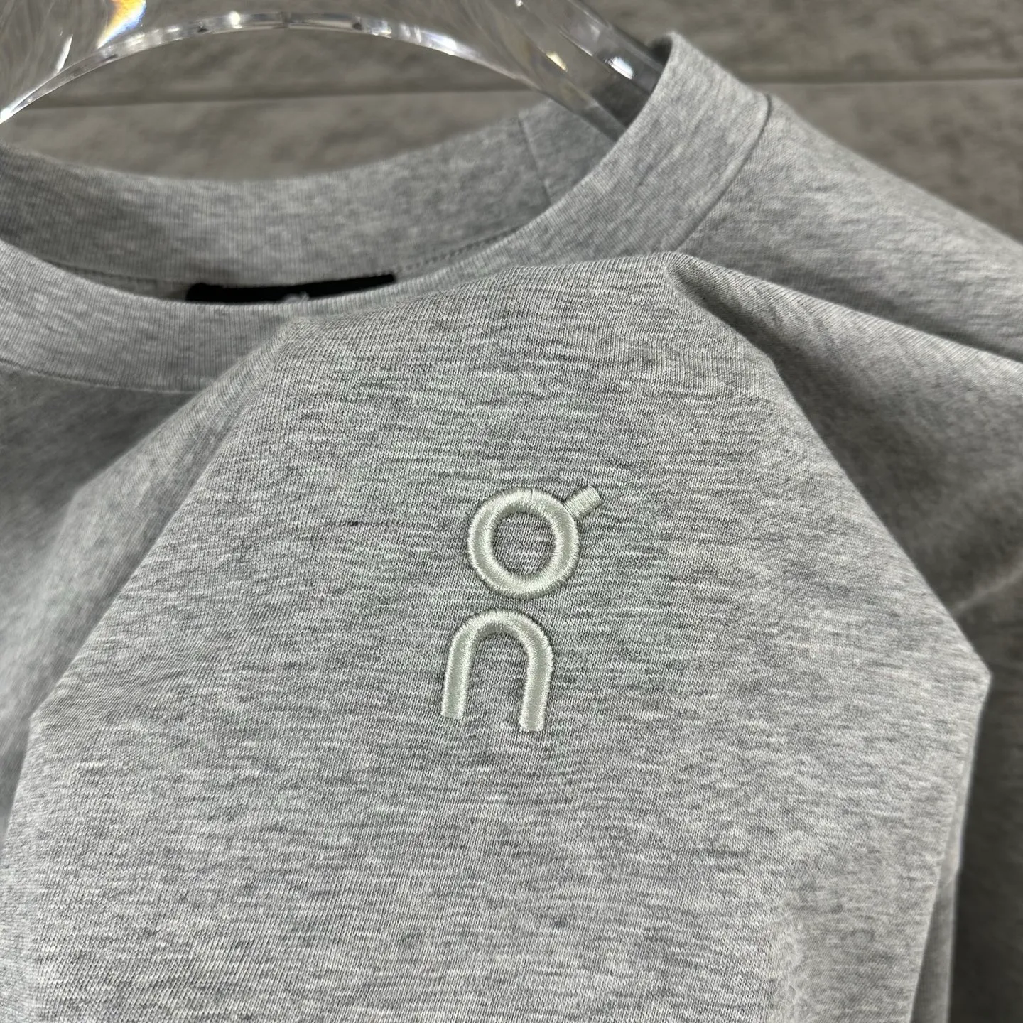 On running Series 2026 Spring and Summer New Arrival Classic simple personalized letter totem three-dimensional embroidery process logo custom double yarn plain cotton fabric short-sleeved T-shirt men and women Same Style Color: Black White Angora Red Flower Gray Apricot Size: S (90-130 pounds) M (120-150 pounds) L (140-165 pounds) XL (160-180 pounds) XXL (180 pounds)